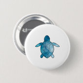 Meeresschildkröte Button (Vorne & Hinten)