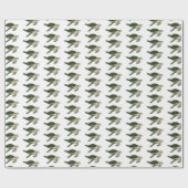 Meeresschildkröte-Cartoon Geschenkpapier (Flach)