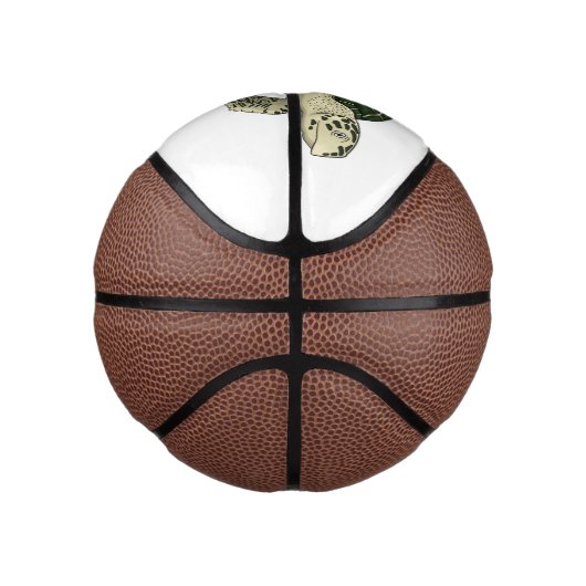Meeresschildkröte-Cartoon Mini Basketball (Rechts)