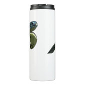 Meeresschildkröte-Cartoon Thermosbecher (Rückseite)