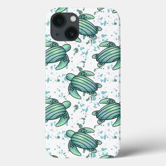Meeresschildkröte Case-Mate iPhone Hülle (Rückseite)