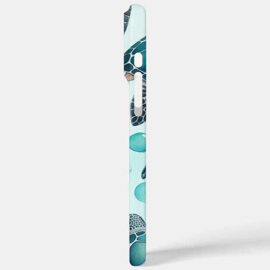 Meeresschildkröte Case-Mate iPhone Hülle (Rückseite / Links)