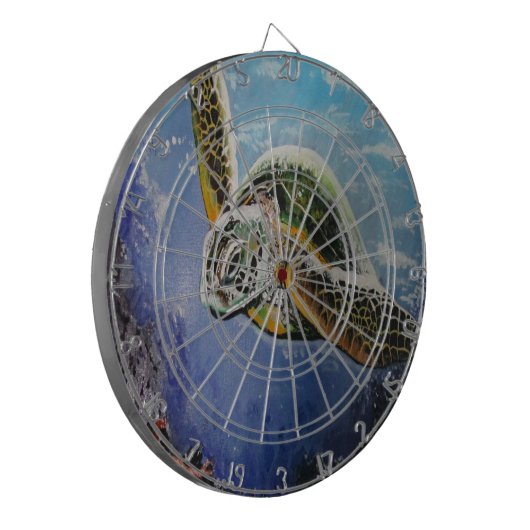 Meeresschildkröte Dartscheibe (Vorderseite Links)