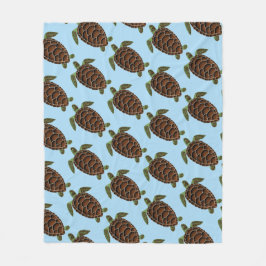 Meeresschildkröte-Decke Fleecedecke