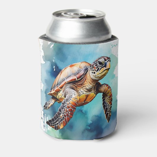 Meeresschildkröte Dosenkühler (Kanne Rückseite)