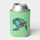 Meeresschildkröte Dosenkühler (Kanne Vorderseite)