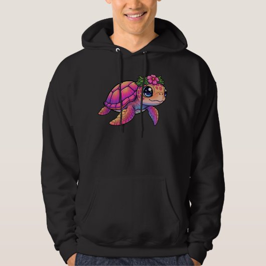 Meeresschildkröte Erwachsener Pullover (Vorderseite)