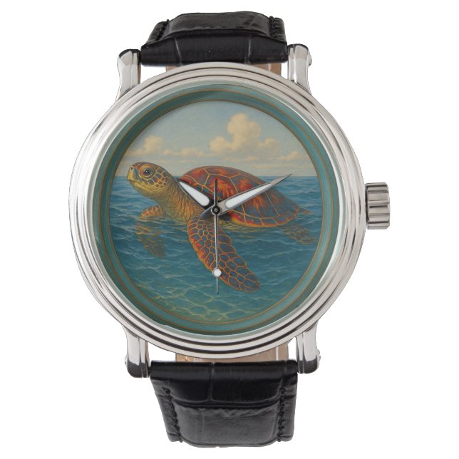 Meeresschildkröte eWatch Uhr (Vorderseite)