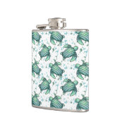 Meeresschildkröte Flachmann (Links)