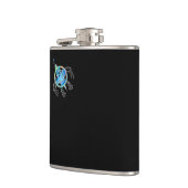 Meeresschildkröte Flachmann (Links)