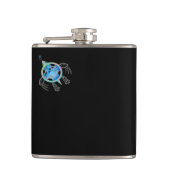 Meeresschildkröte Flachmann (Vorderseite)