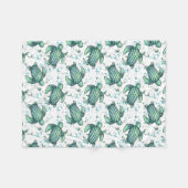 Meeresschildkröte Fleecedecke (Vorderseite (Horizontal))