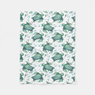 Meeresschildkröte Fleecedecke