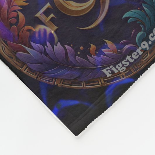 Meeresschildkröte Fleecedecke (Ecke)