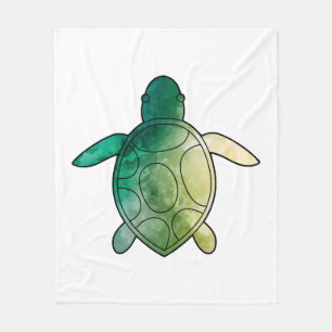 Meeresschildkröte Fleecedecke