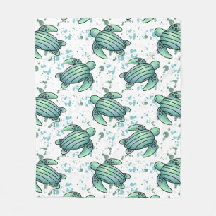 Meeresschildkröte Fleecedecke