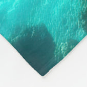 Meeresschildkröte Fleecedecke (Ecke)