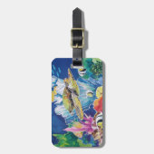 Meeresschildkröte Gepäckanhänger (Vorderseite vertikal)