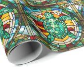 Meeresschildkröte Geschenkpapier (Rolleneckpunkt)