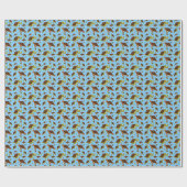 Meeresschildkröte Geschenkpapier (Flach)