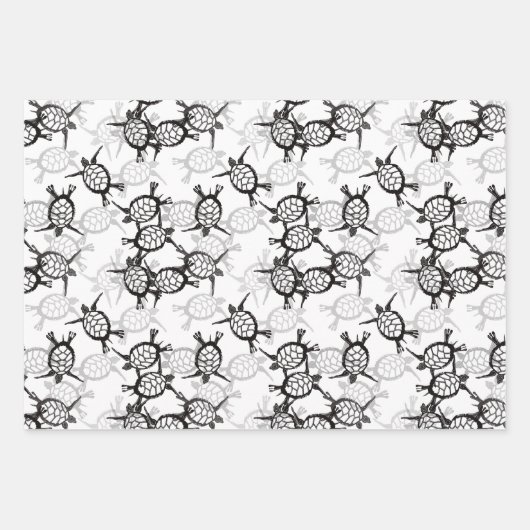 Meeresschildkröte Geschenkpapier Set (Vorderseite 3)