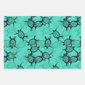 Meeresschildkröte Geschenkpapier Set (Vorderseite)