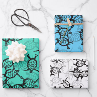 Meeresschildkröte Geschenkpapier Set
