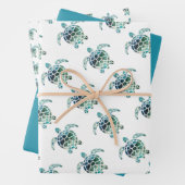 Meeresschildkröte Geschenkpapier Set (Beispiel)