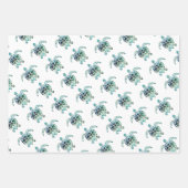 Meeresschildkröte Geschenkpapier Set (Vorderseite)