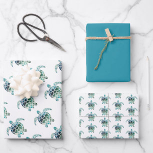Meeresschildkröte Geschenkpapier Set