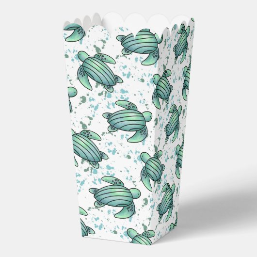 Meeresschildkröte Geschenkschachtel (Rückseite)