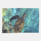 Meeresschildkröte Geschirrtuch (Horizontal)