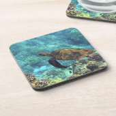 Meeresschildkröte Getränkeuntersetzer (Linke Seite)