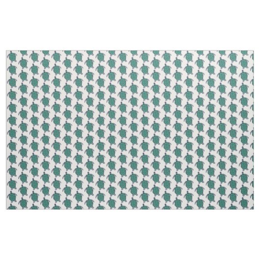 Meeresschildkröte-Gewebe Stoff (Fat Quarter (45,7 x 55,9 cm))