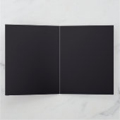 Meeresschildkröte gibt nie die Grußkarte auf Karte (Innenseite)