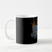 Meeresschildkröte-Glühen Kaffeetasse (Links)