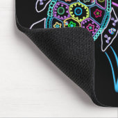 Meeresschildkröte-Glühen Mousepad (Ecke)