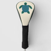 Meeresschildkröte Golf Headcover (Vorderseite)