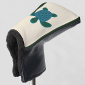 Meeresschildkröte Golf Headcover (3/4 Vorderseite)