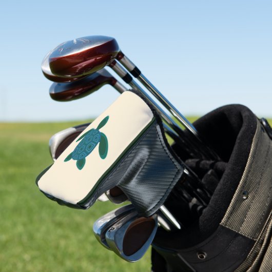 Meeresschildkröte Golf Headcover (In Situ)