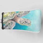 Meeresschildkröte Golf Headcover (Vorderseite)