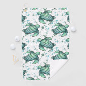 Meeresschildkröte Golfhandtuch (Insitu)