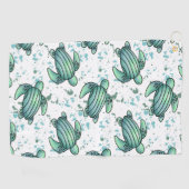 Meeresschildkröte Golfhandtuch (Horizontal)