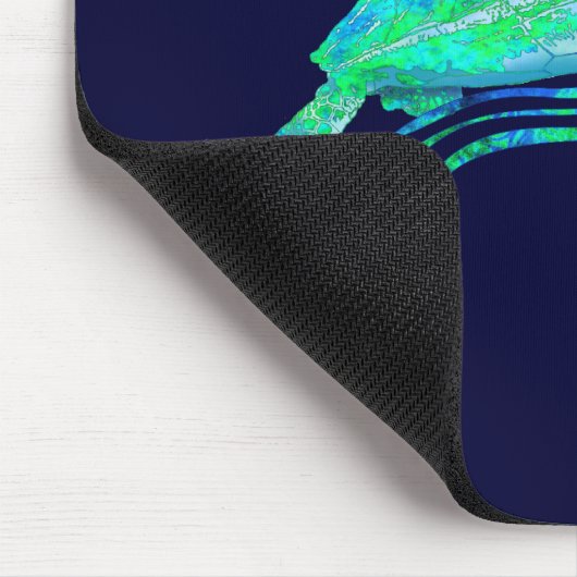 Meeresschildkröte-Grafik Mousepad (Ecke)