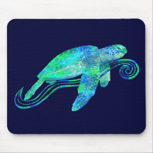 Meeresschildkröte-Grafik Mousepad
