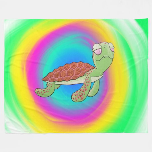 Meeresschildkröte-große Decke (Vorderseite (Horizontal))