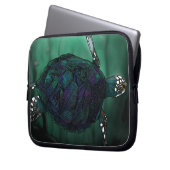 Meeresschildkröte-Hülse Laptopschutzhülle (Vorderseite Links)