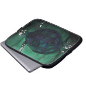 Meeresschildkröte-Hülse Laptopschutzhülle (Vorne Knopf)