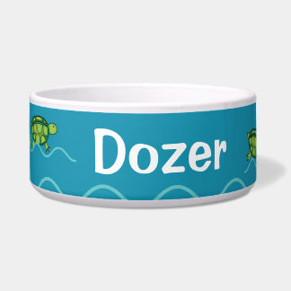 Meeresschildkröte-Hundeschüssel Napf