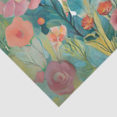 Meeresschildkröte im Garten Seidenpapier (Detail)